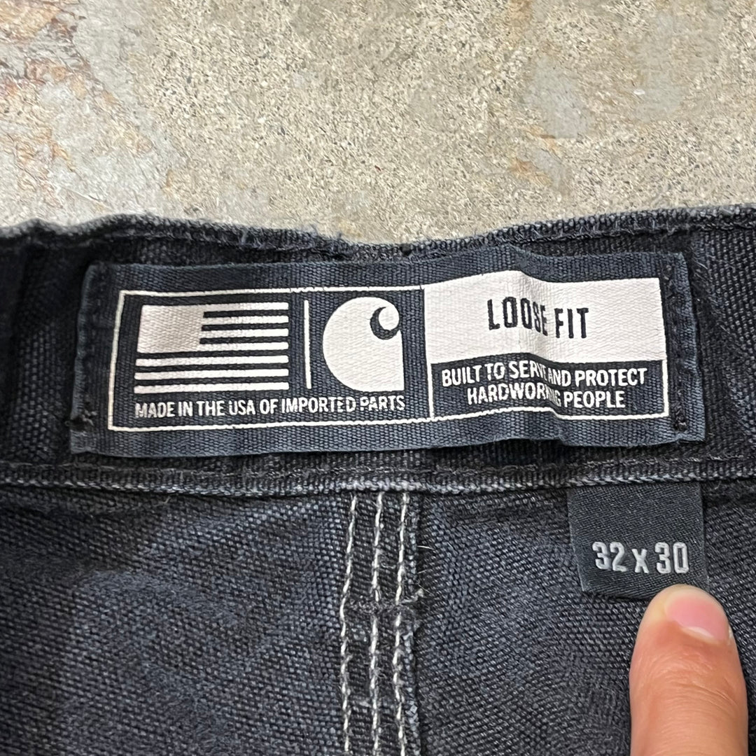 중고 의류 Carhartt Double-Knee Painter 바지/더블 무릎 화가 바지/청바지/데님 바지/실제 크기 29 × 29