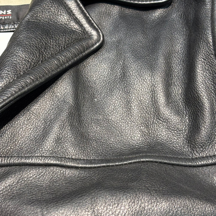 古着 WILSONS LEATHER/ ウィルソンズレザー/ 本革レザーハーフコート/ 牛革/ サイズM
