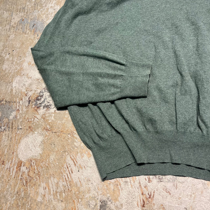 #3697古着/ラルフローレン/POLObyRalphLauren/コットンニット/Cottonknit/Vネック/サイズXL