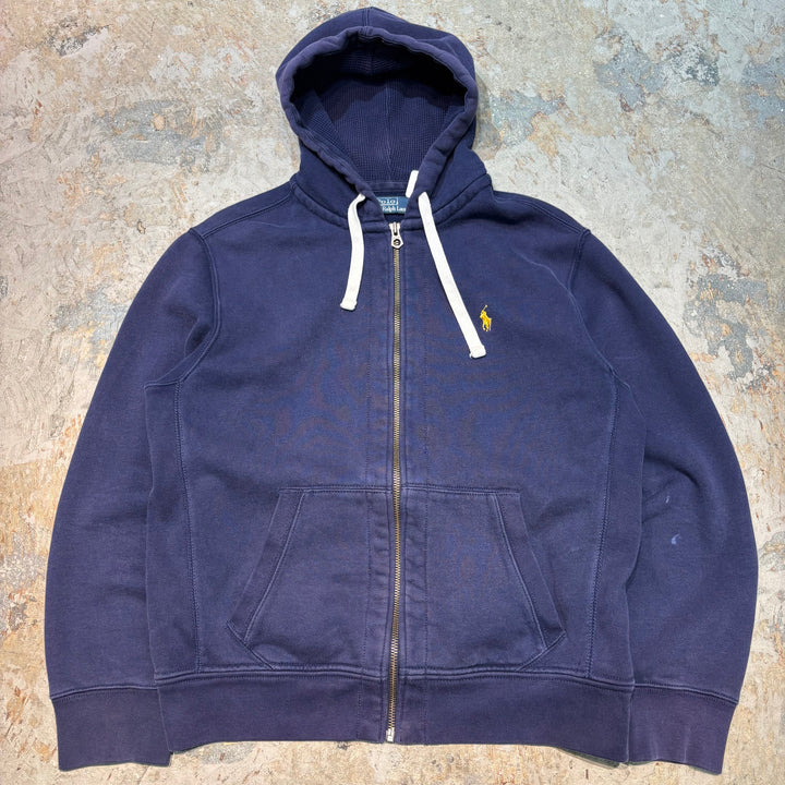 古着 90's〜 POLO by Ralph Lauren/ ポロラルフローレン/ジップアップパーカー/ダブルフェイス/サイズL