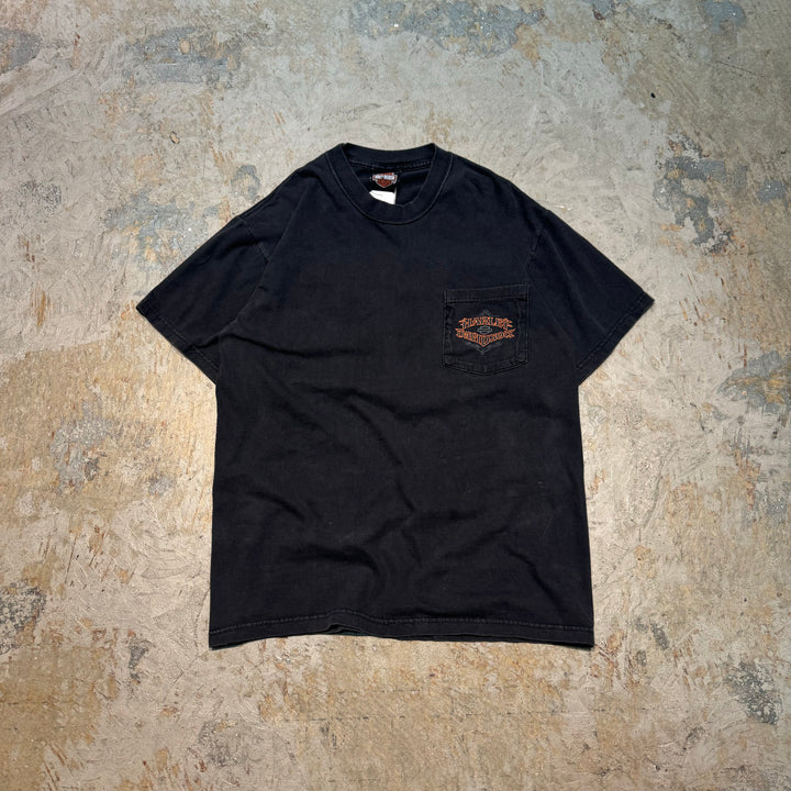 古着 USA製 Harley-Davidson/ハーレーダビッドソン/ プリントTシャツ/ サイズM