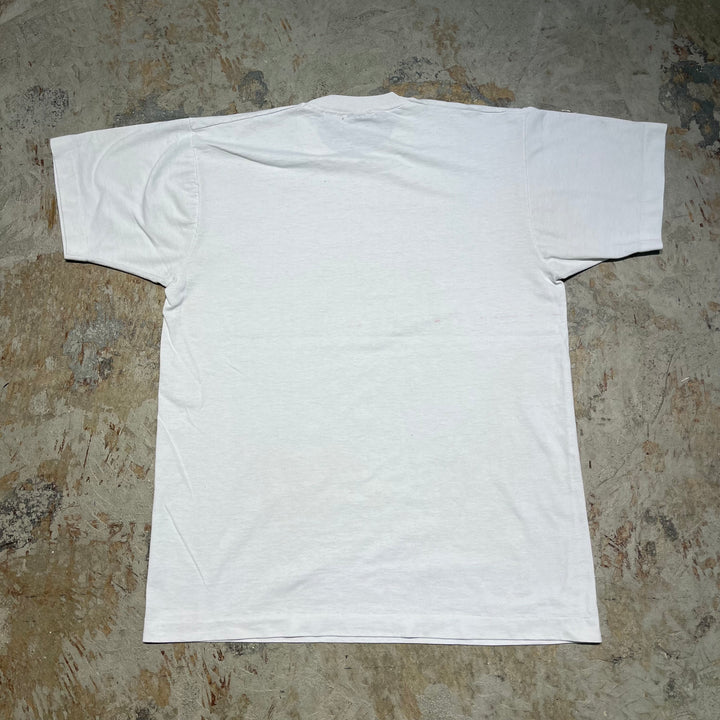 #4300 SCREEN STARS/short sleeve t-shirt Tee/シングルステッチ/半袖Tシャツ/90's/PULL FOR PIONEER!/MADE IN USA/サイズL