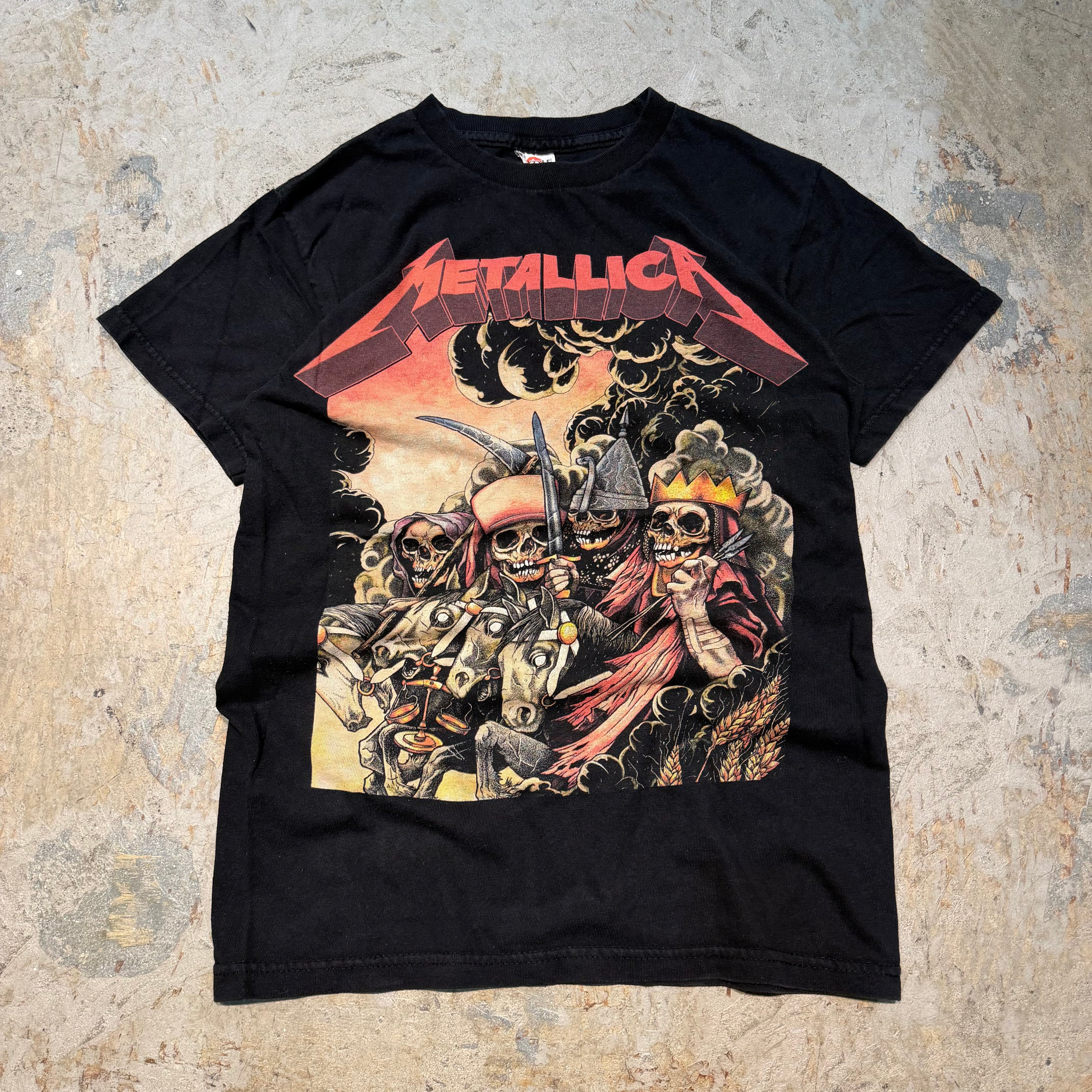 メタリカ　Tシャツ　古着 古着 METALLICA/メタリカ/バンドTシャツ/プリントTシャツ/ サイズS – MUJIN