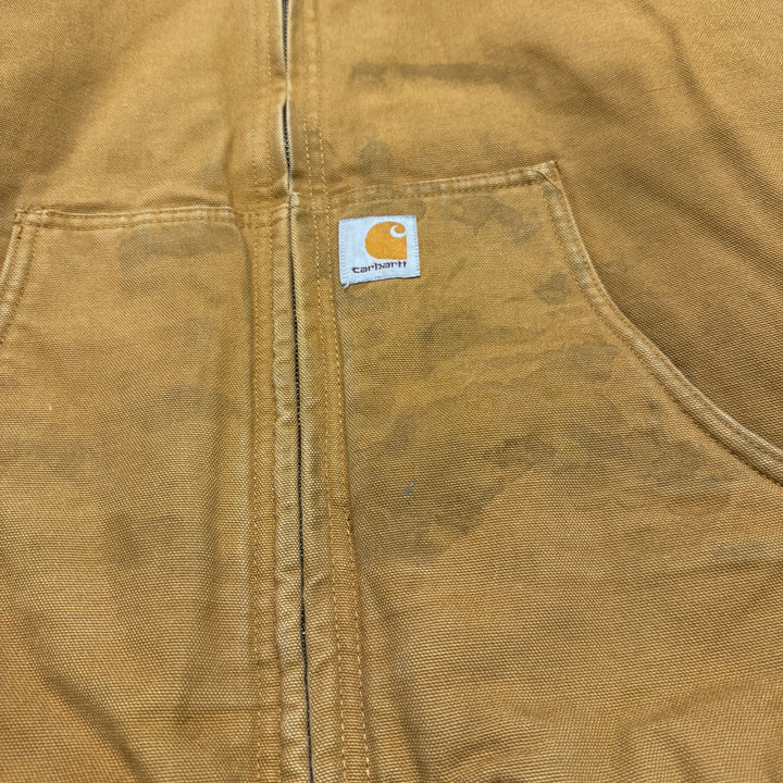 古着 carhartt/ カーハート/ アクティブジャケット/ 裏地キルティング/ サイズXL