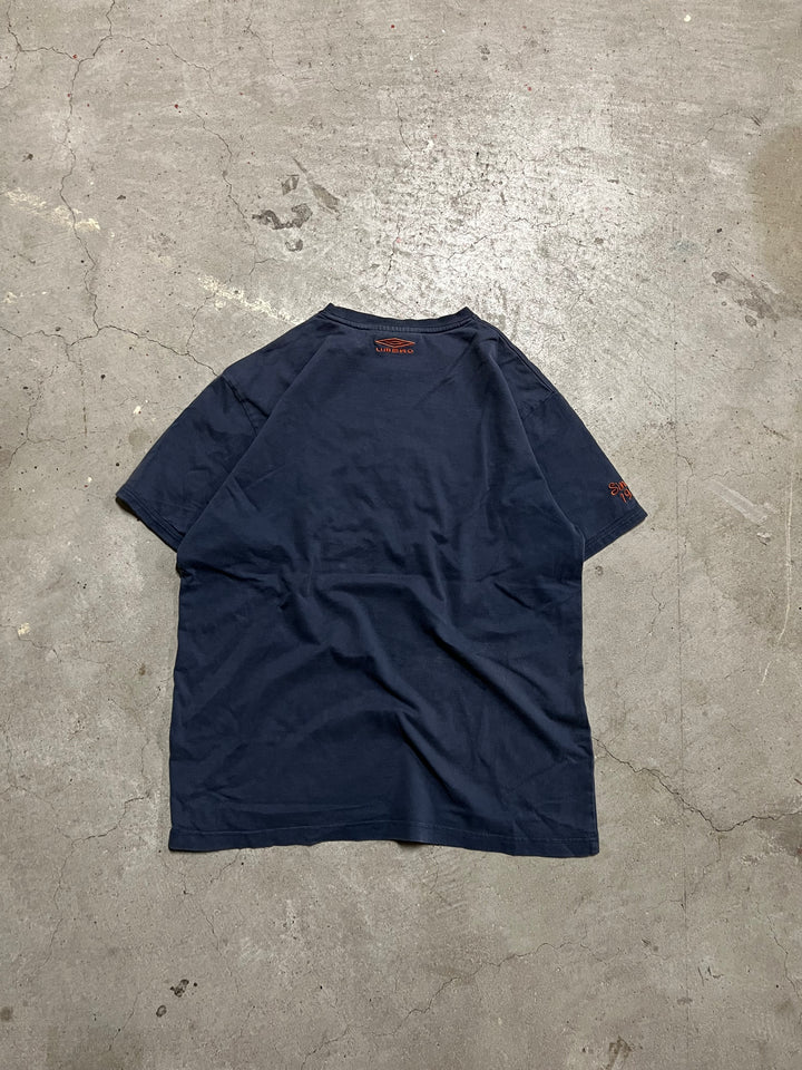 #MA37 Used clothing UMBRO/Short Sleeve Tee/Embroidery/Size M