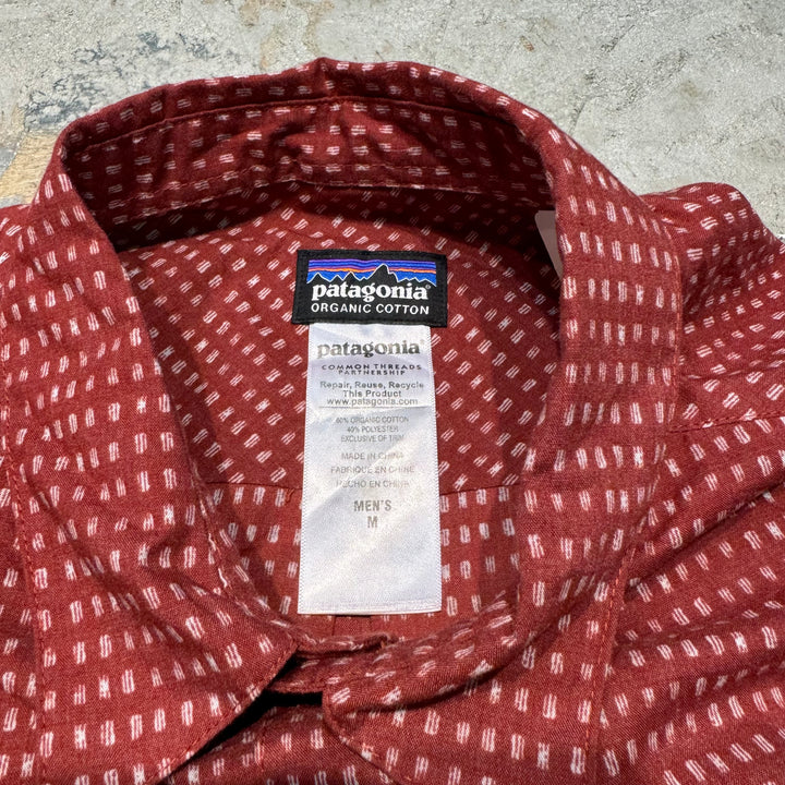 古着 Patagonia/ パタゴニア/ オーガニックコットン半袖シャツ/ サイズM