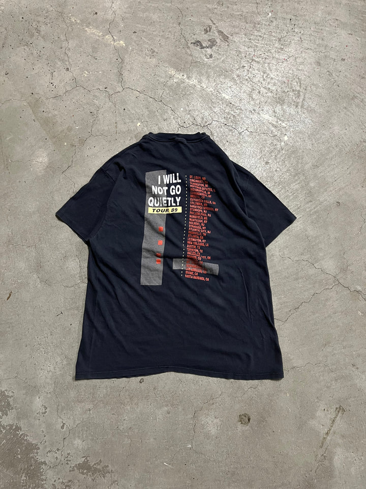 #MA61 古着 USA製 89's ヘインズ/ドン・ヘンリー/エンド・オブ・ジ・イノセンス/ツアー/ヴィンテージ シングルステッチ プリント Tシャツ/サイズXL