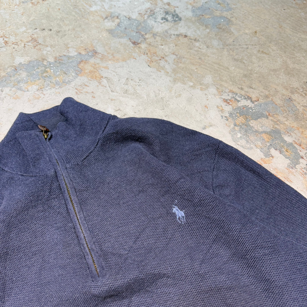 Ralph Lauren/ Polo Ralph Lauren/ Half Zip 니트 스웨터/ 크기 XL의 중고 의류 폴로