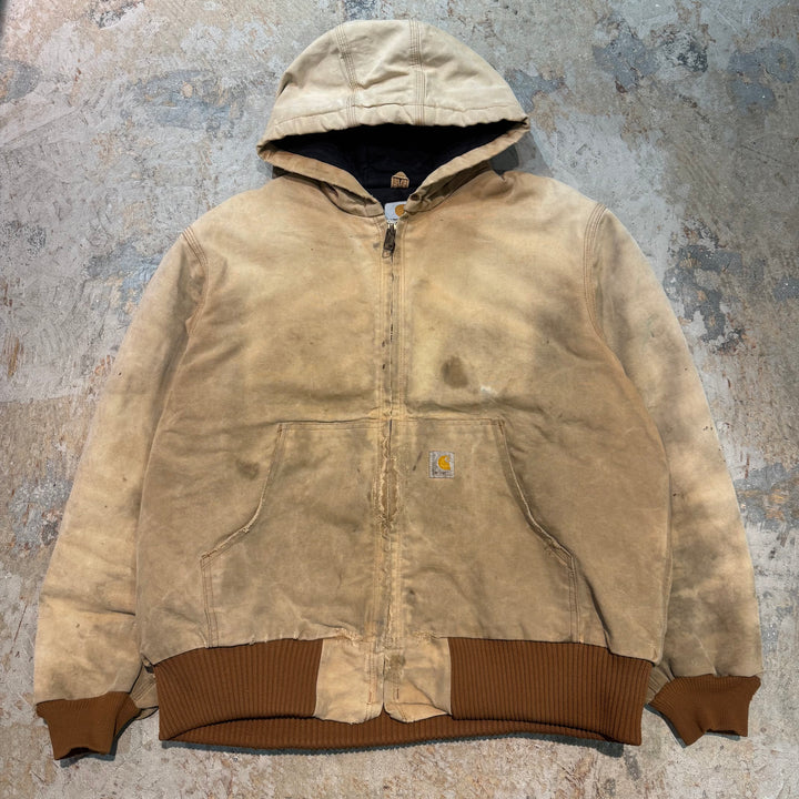 古着 carhartt/ カーハート/ アクティブジャケット/ 裏地キルティング/ サイズL