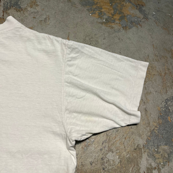 #4780 古着 80's DROOPY ドルーピー/カートゥーンアニメ トムとジェリー/ヴィンテージ シングルステッチ Tシャツ/サイズL