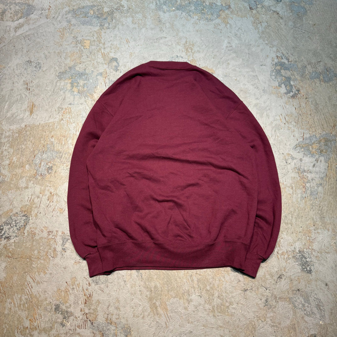 Used clothing Made in USA 90's RUSSELL ATHLETIC/ Russell Athletic/ Blank Crew Neck Sweatshirt/ Size L