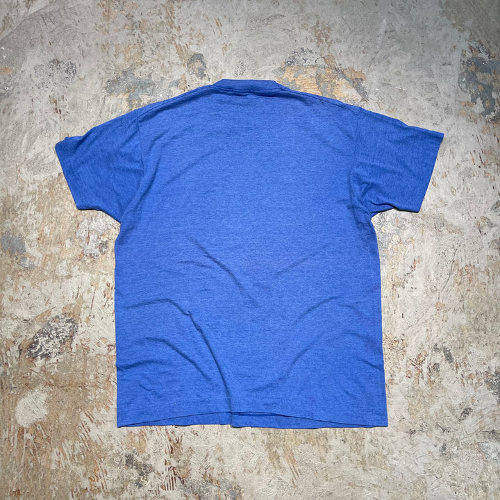 중고 의류 80 년대 미국은 스크린 스타를 만들었습니다 / 내가 좋아 보이지만 왜 부자가 될 수 없습니까? / 빈티지 싱글 스티치 문자 인쇄 티셔츠 / 크기 XL