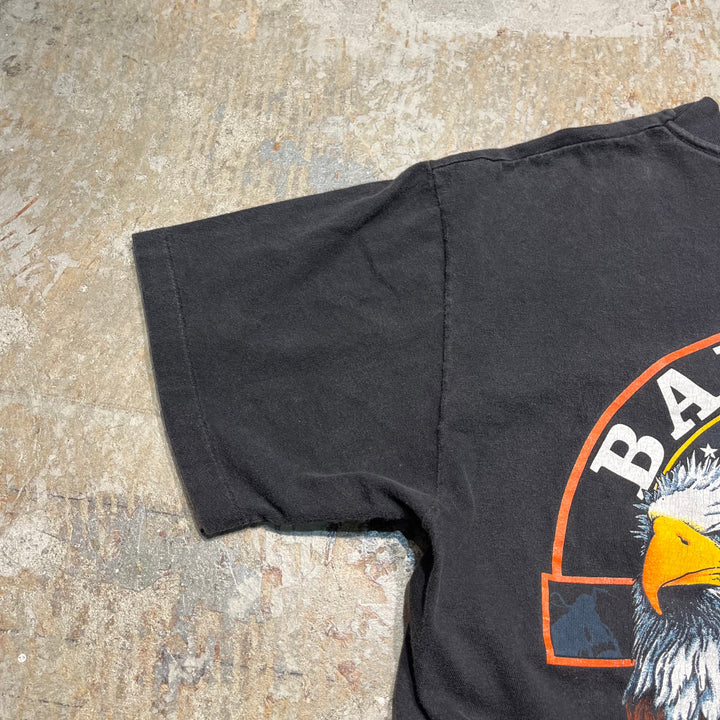 古着 USA製 Harley-Davidson/ハーレー ダビッドソン/エル・パソ/テキサス州/プリントTシャツ サイズL