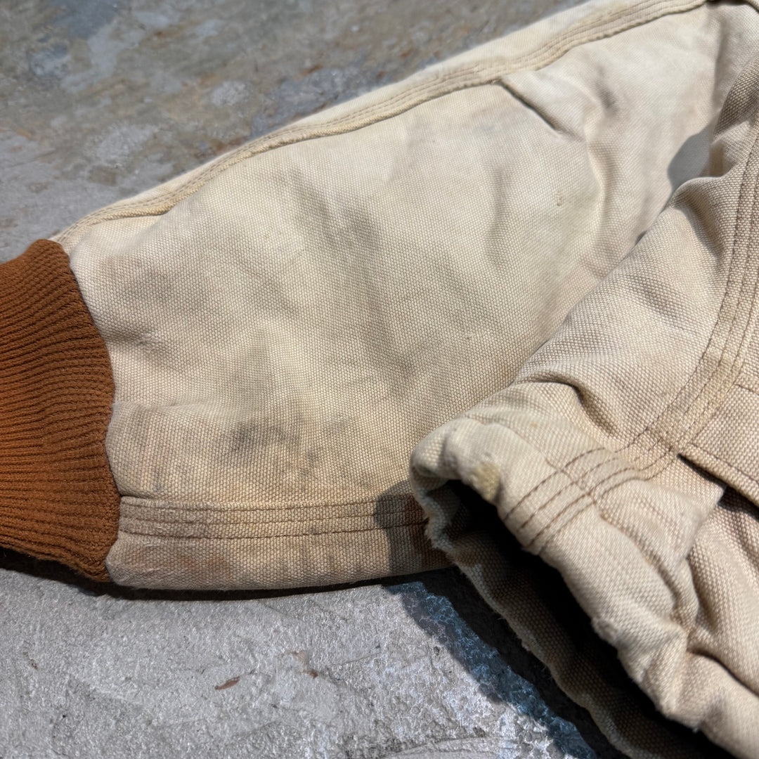 古着 carhartt/ カーハート/ デトロイトジャケット/ 裏地キルティング/ 襟コーデュロイ/サイズL