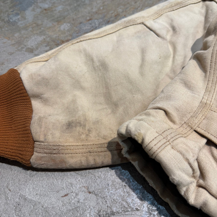 古着 carhartt/ カーハート/ デトロイトジャケット/ 裏地キルティング/ 襟コーデュロイ/サイズL