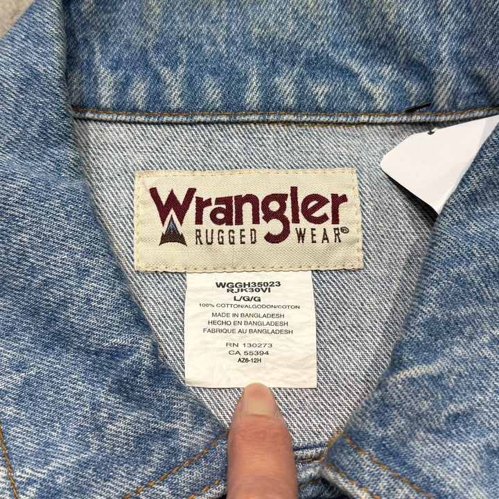 古着 Wrangler/ ラングラー/ デニムジャケット/ Gジャン/ サイズL