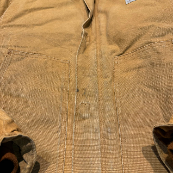 Used clothing carhartt/ Carhartt/ Traditional jacket/ Duck fabric/ Quilted lining/ Size L