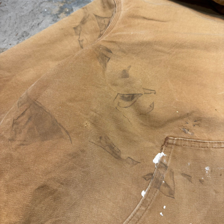 古着 carhartt/ カーハート/ アクティブジャケット/ 裏地キルティング/ サイズL