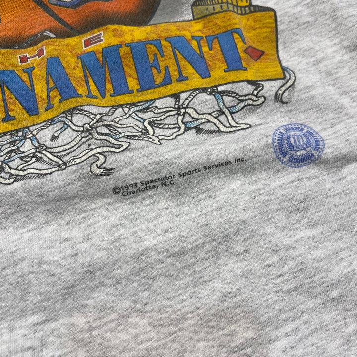 古着 USA製 93's Lee/リー/ACC/ザ・トーナメント/ヴィンテージ シングルステッチ プリントTシャツ/サイズS