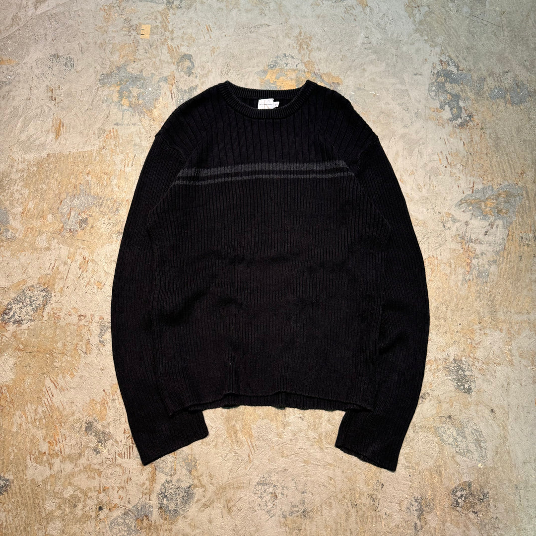Calvin Klein Jeans/ Calvin Klein Jeans/ Crew neck cotton knit sweater/ Size L