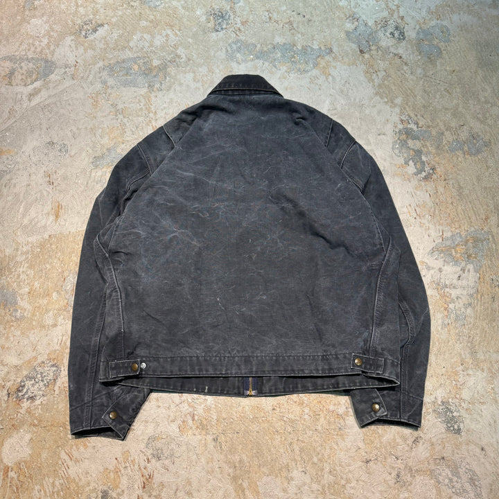 Used clothing carhartt/ Carhartt/ Detroit jacket/ Duck fabric/ Blanket lining/ Checkered pattern/ Size 2XL