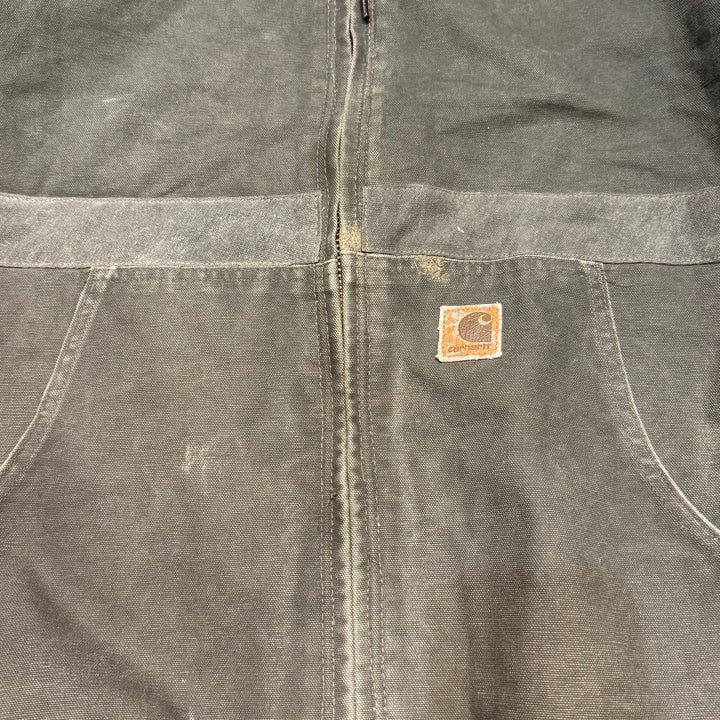 古着 carhartt/ カーハート/ アクティブジャケット/ 裏地キルティング/ サイズXL