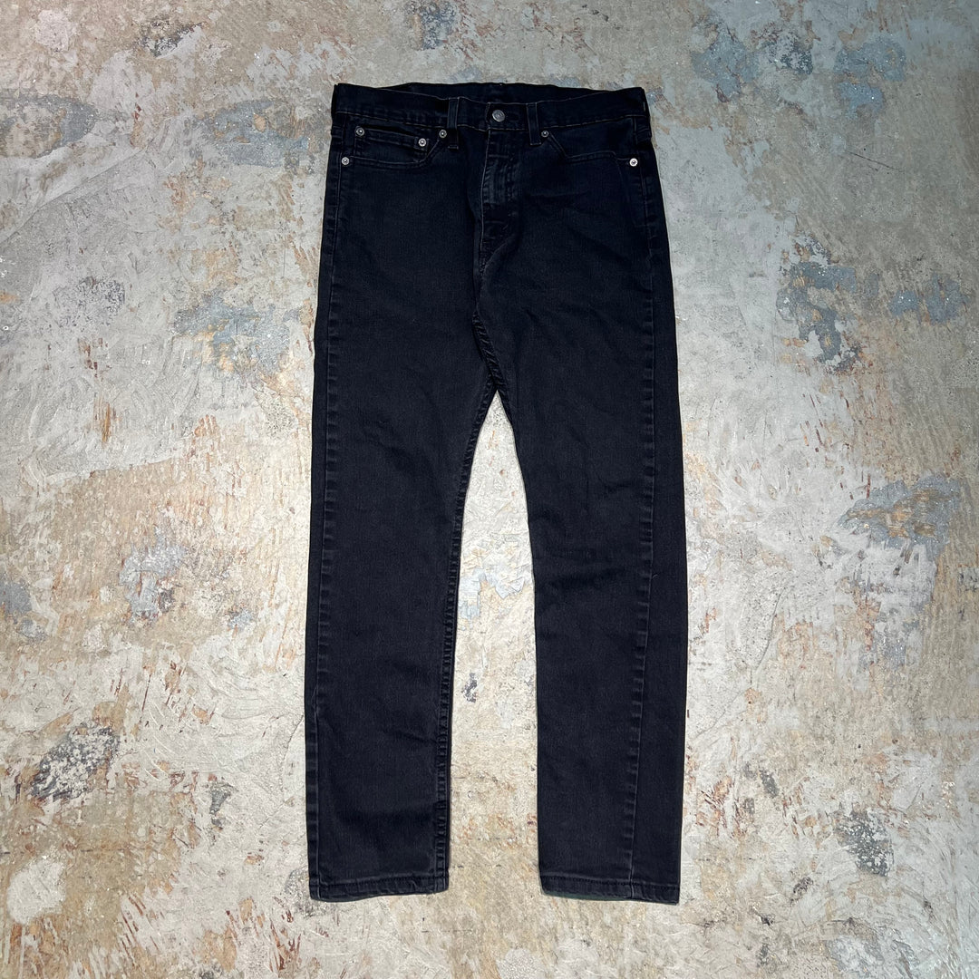 #4762 Used clothing Levi's/Black Denim Pants/Black Denim Pants/510/Black Tab/Size 34×30