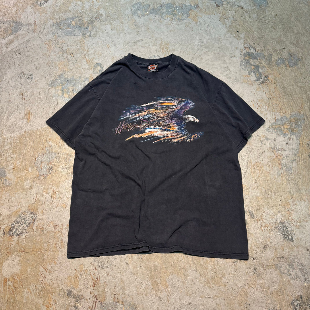 Used clothing Made in USA Harley-Davidson/Harley-Davidson/Printed T-shirt/Size XXL