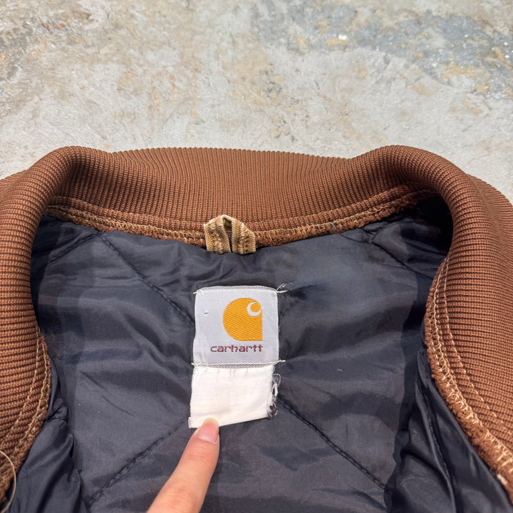 古着 Carhartt/ カーハート/ サンドストーンベスト/ ダック地/ 裏地キルティング/ サイズ2XL