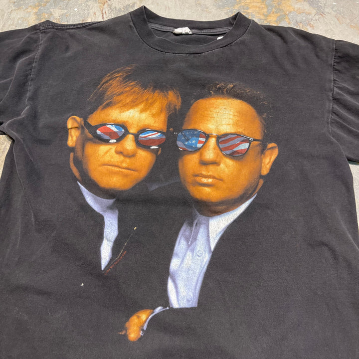 古着 95's USAVINTAGE / エルトン・ジョン & ビリー・ジョエル/ 1995年 サマー ツアー / バンドTシャツ / サイズL
