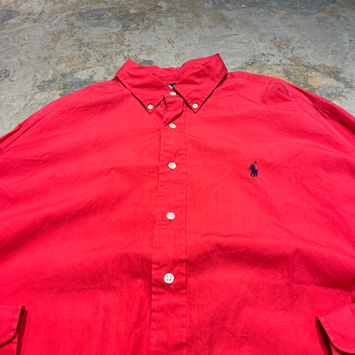 #4376 Used clothes Ralph Lauren/Long Sleeve Button Down Shirt/YARMOUTH/Yarmouth/Size 17 1/2 34/35
