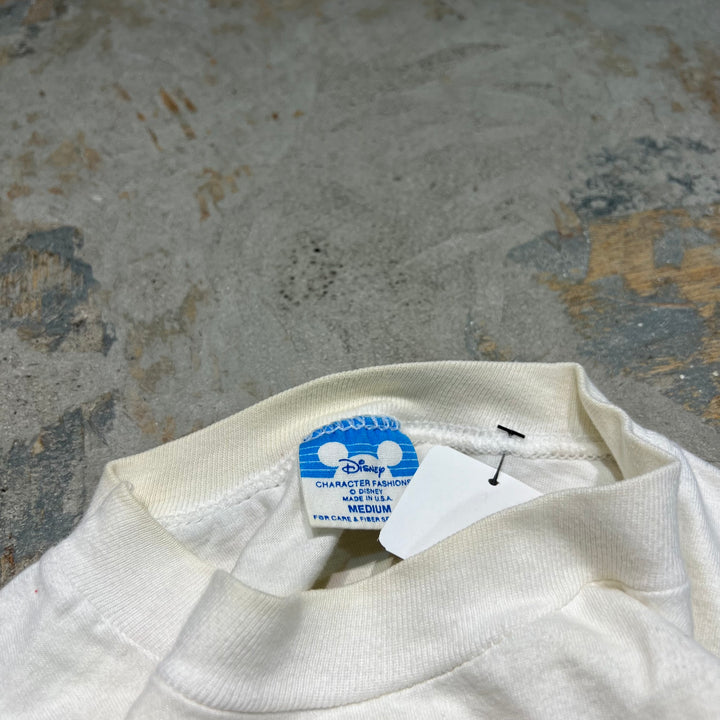 古着 USA製 80's ディズニー/オールド ミニー/ヴィンテージ シングルステッチ プリントTシャツ/サイズM