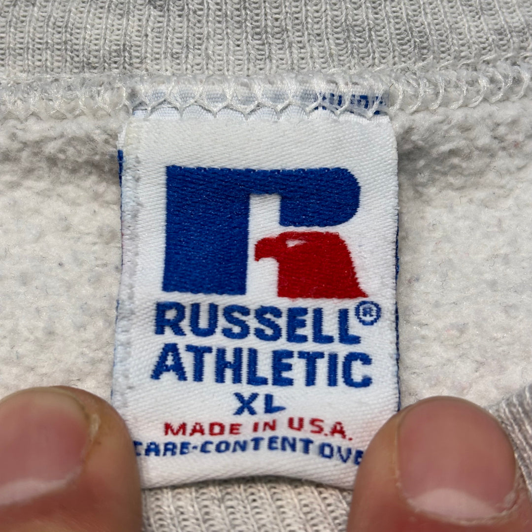 미국 80 년대에서 만든 중고 의류 ~ Russell Athletic/Russell Athletic/Dallas Cowboys/Dallas Cowboys/NFL/Crew Neck Weketshirt/Size XL