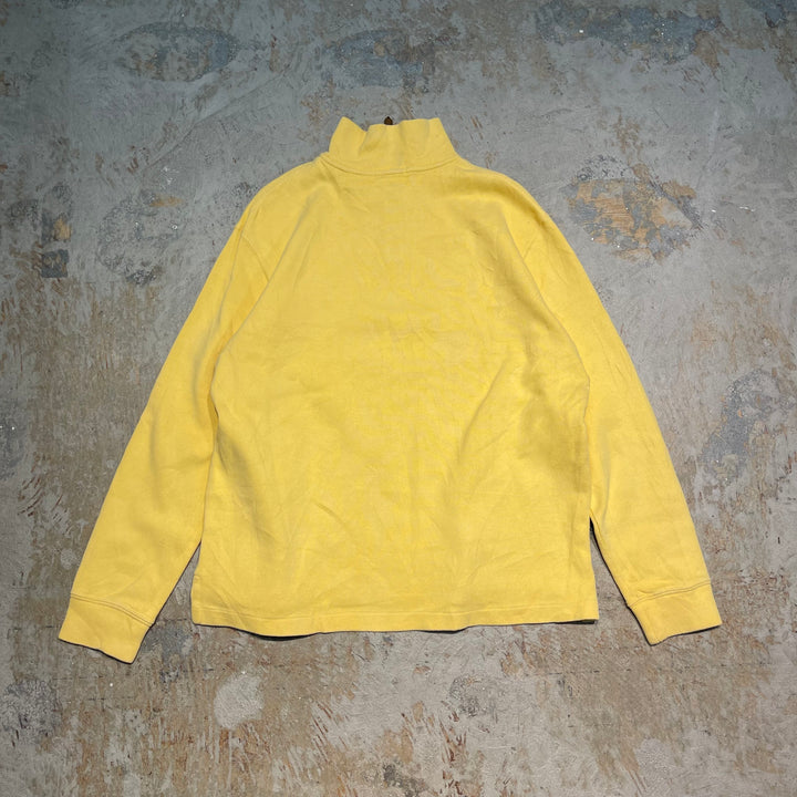 #3857 古着 POLO by Ralph Lauren/ポロバイラルフローレン/Half zip knit Sweater/ハーフジップニットセーター/サイズL