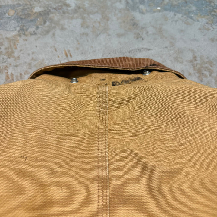 Used clothing carhartt/ Carhartt/ Traditional jacket/ Duck fabric/ Quilted lining/ Size L