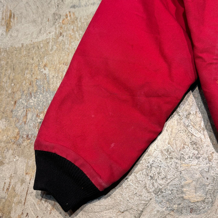 Used clothing Carhartt/ Santa Fe jacket/ Duck fabric/ Quilted lining/ Corduroy collar/ Size XL