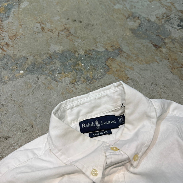 古着 Ralph Lauren/ ラルフ ローレン/ ボタンダウン長袖シャツ/ サイズM