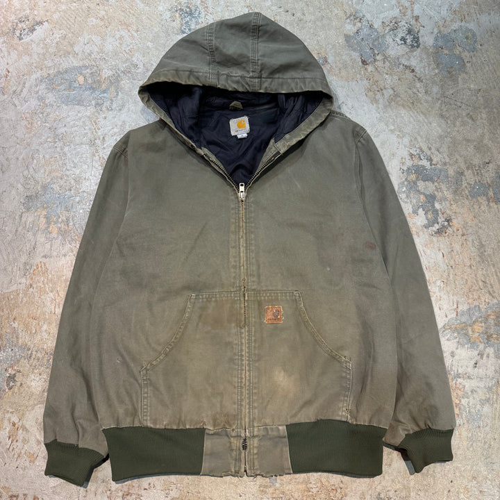 古着 carhartt/ カーハート/ アクティブジャケット/ 裏地キルティング/ サイズM