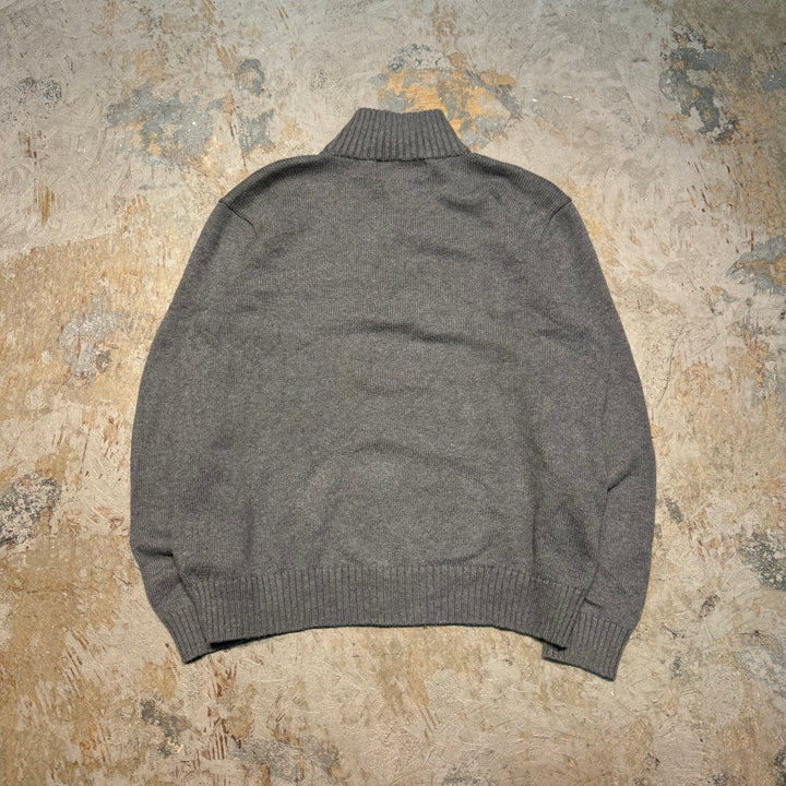 旧衣POLO by Ralph Lauren/ POLO拉尔夫劳伦/半拉链针织毛衣/尺寸M