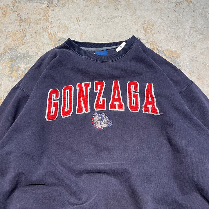 #4132 古着 Unknow/Crew Neck weat/クルーネックスウェット/GONZAGA/サイズXL