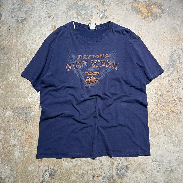 古着 Harley-Davidson/ハーレー ダビッドソン DAYTONA BIKE WEEK フロリダ州 オーランド イベントTシャツ サイズXL相当