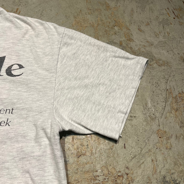 古着 ザ・イーグル/ヴィンテージ シングルステッチ アニマルTシャツ/サイズL