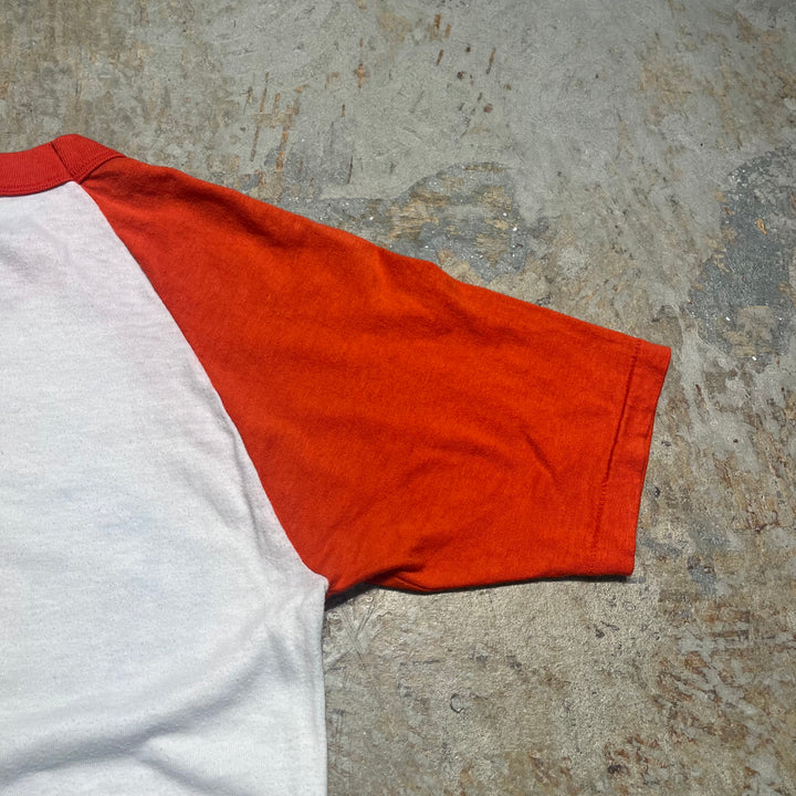#4800 古着 ディズニー•ワールドリゾート•エプコット/ヴィンテージ シングルステッチ•ラグラン半袖Tシャツ/サイズM相当