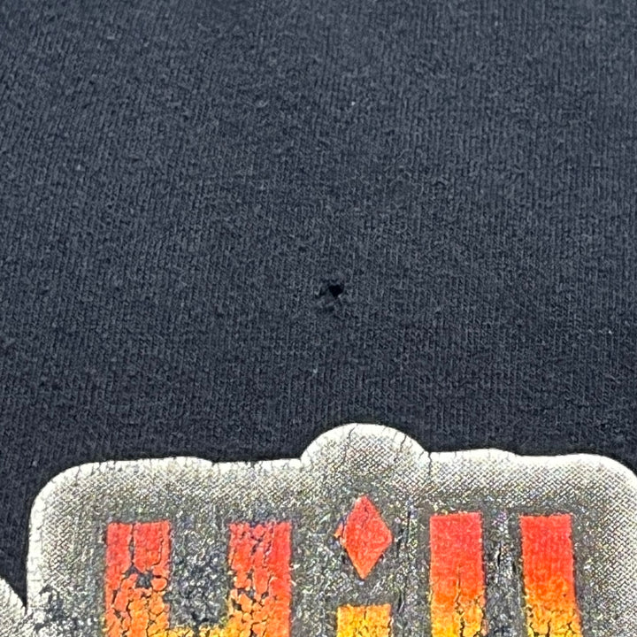 #4692 Used clothing unknown/short sleeve print t-shirt tee/over the hill get over/Size XL
