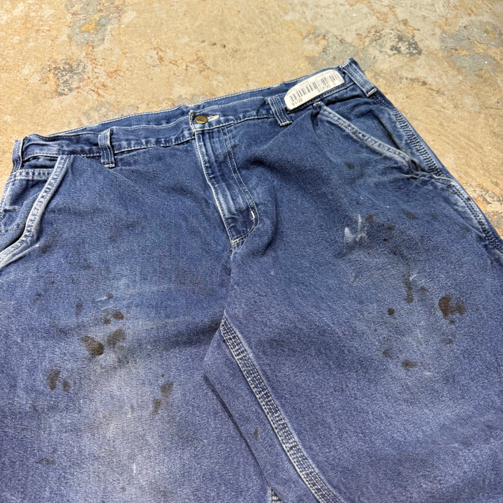 Used clothing Carhartt/ Denim painter pants/ Actual size 35 x 28