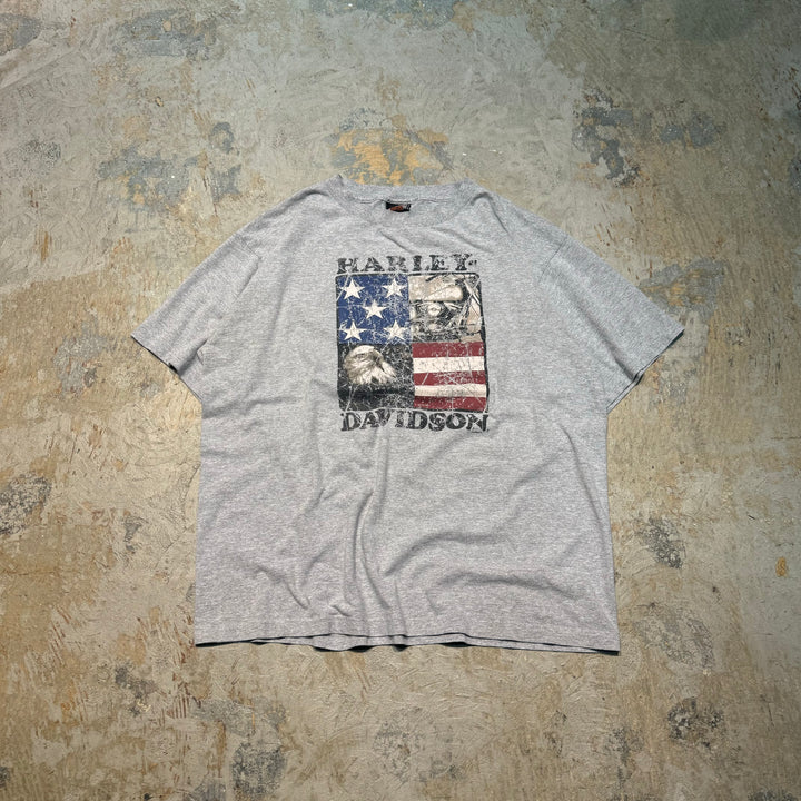 古着 USA製 Harley-Davidson/ハーレーダビッドソン/ プリントTシャツ/ サイズXL