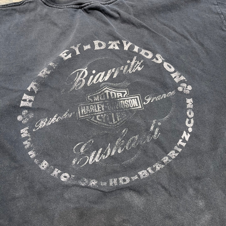 Used clothing Made in USA Harley-Davidson / France Biarletts Store / Printed T-shirt / Size XL