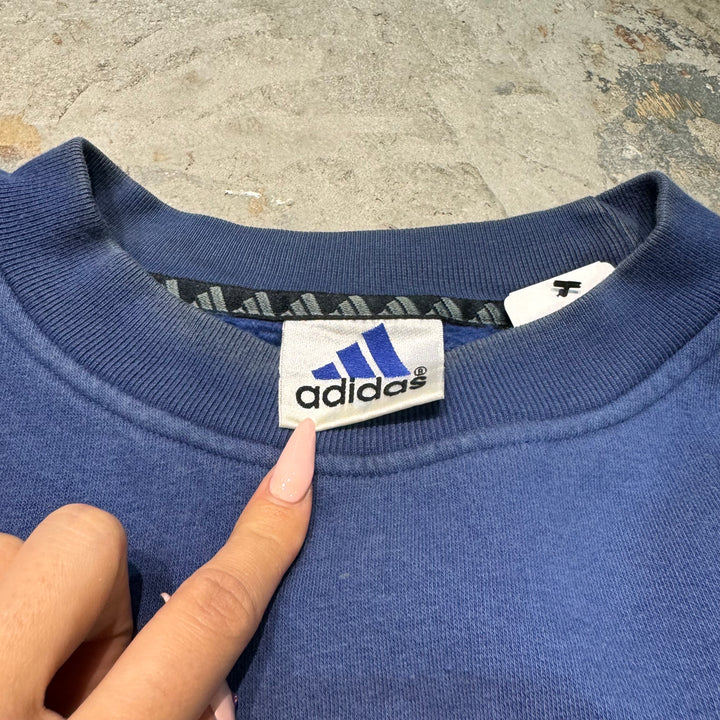 古着 90's adidas/アディダス/クルーネックスウェット/サイズM-L相当