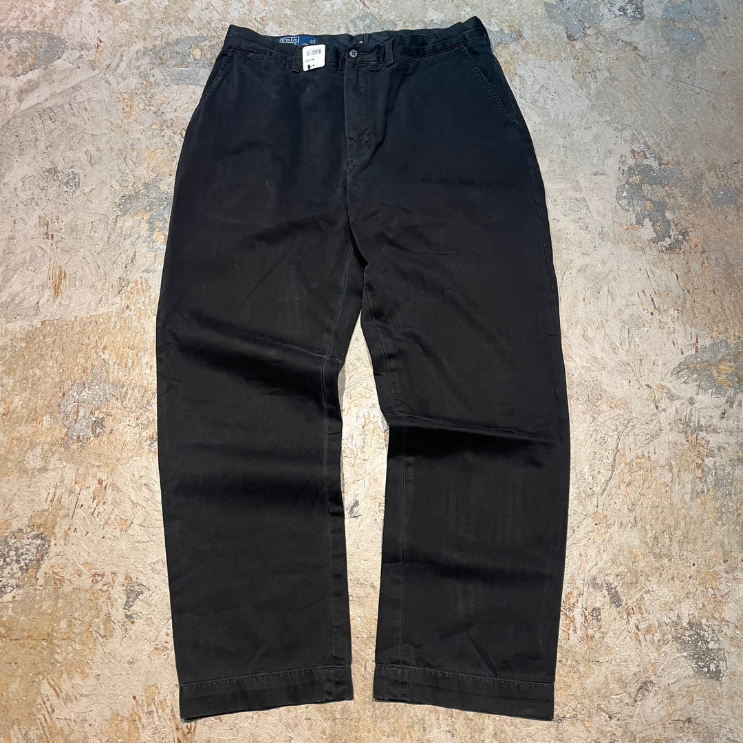 중고 의류 90 년대 ~ Ralph Lauren/Ralph Lauren/Chino 바지/실제 크기 34 x 30