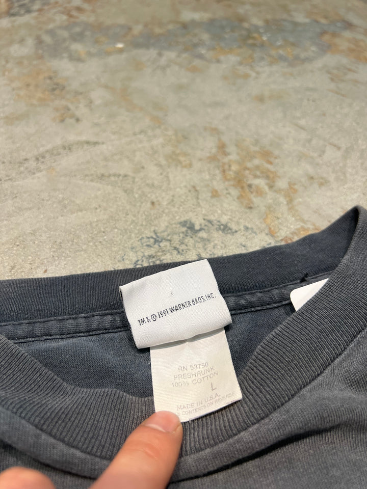 #MA96旧服装美国制造91's Harley-Davidson /哈雷戴维森/华纳兄弟/单针复古T恤/尺寸